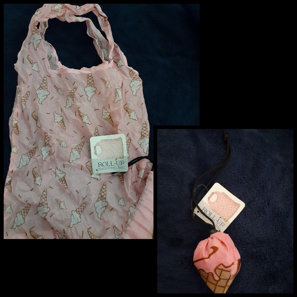 Roll-up shopping bag NWOT